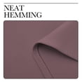 thumbnail image 7 of NICETOWN Room Darkening Short Curtains 45 Inch Long 34" Wide for Cafe, Thermal Insulated Grommet Room Darkening Drapes for Window, Dry Rose, 2 Panels, 7 of 7