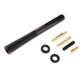thumbnail image 1 of Universal Pulido 12 Cm Real Tipo De Tornillo De Fibra De Carbono Rechoncha Corta Car / FM 黑色 Sharpla Mástil de antena corta para radio de automóvil, 1 of 8