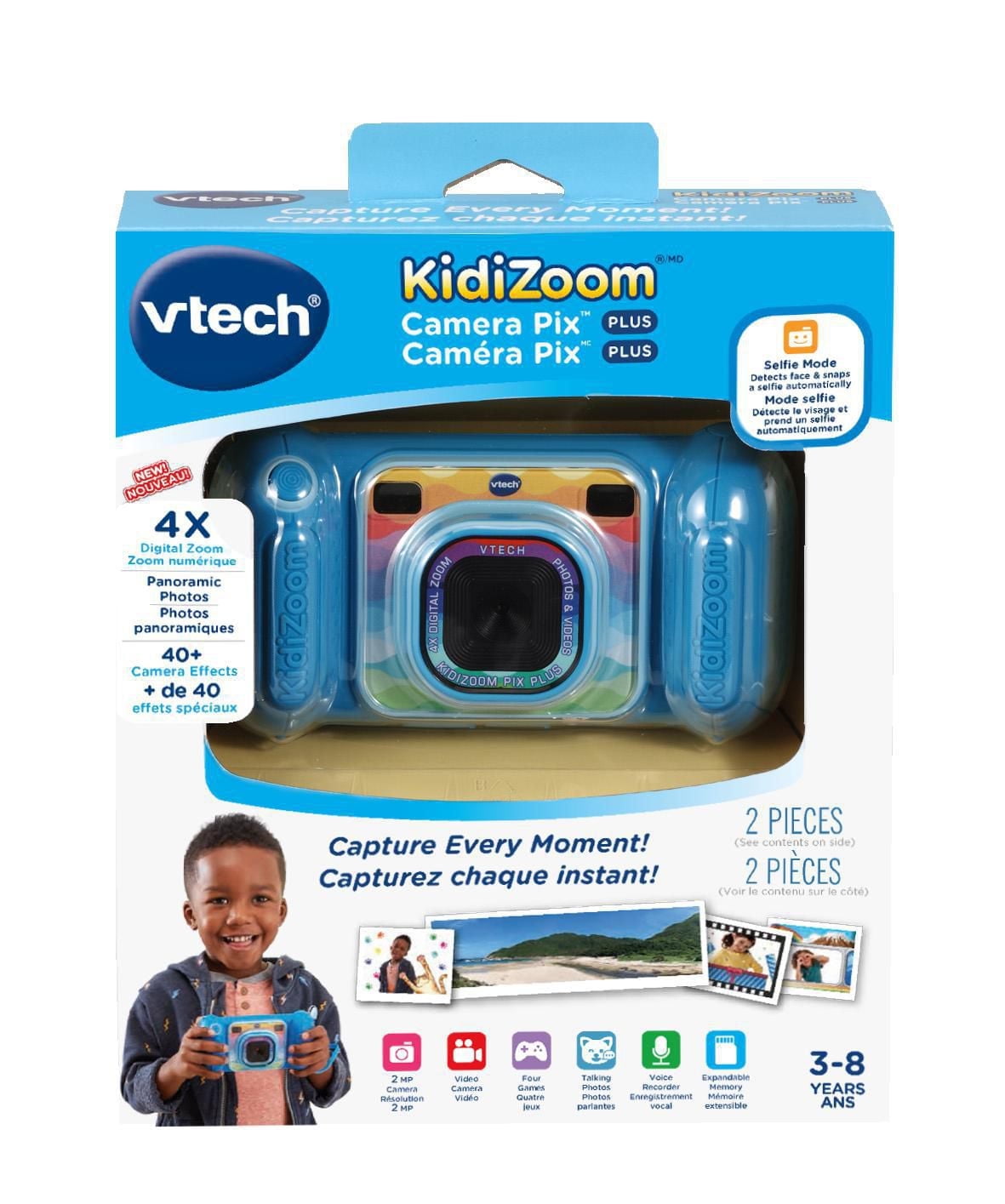 VTech KidiZoom Caméra Pix Plus. 3 à 8 ans