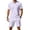 White, variant on Summer Two Piece Casual Short Sleeve Shirt and Shorts Outfit for Daily Wear Tuxedo Colors Suite for Man Men Suits Slim Fit Prom Suits Men Boys Suit Jacket Mens Patterned Suit Suit Mens Slim