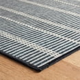 thumbnail image 5 of Dash & Albert Samson Machine Washable Rug, 2' 6" x 8', Black, 5 of 7