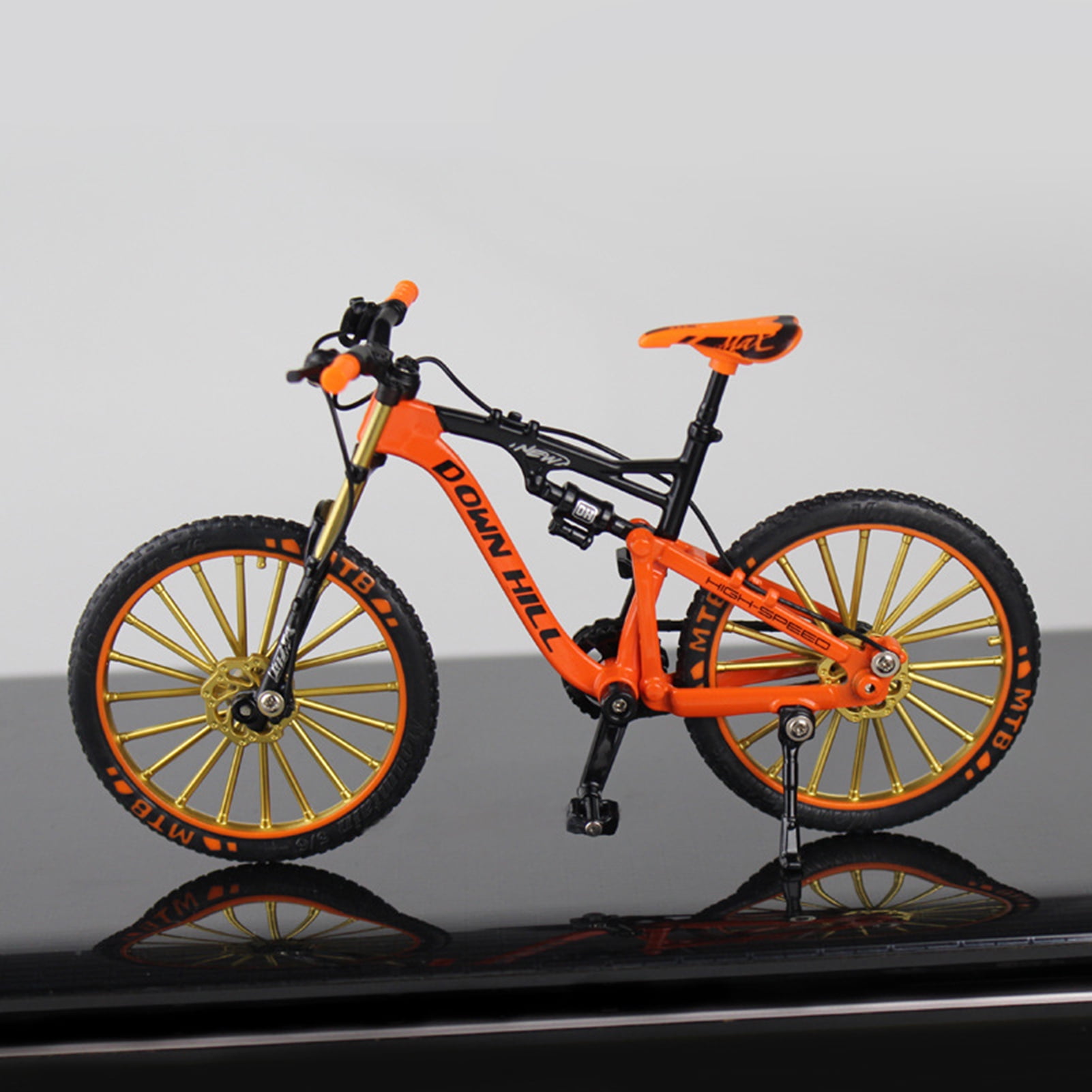 1:10 Scale Diecast Metal Bicycle Model Toys DH Down Hill Extreme Mountain  Bike Replica Collections