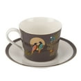 thumbnail image 3 of Portmeirion Chelsea Cup and Saucer in Dark Grey, 3 of 6