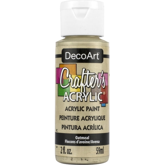 DecoArt Crafter's Acrylic Paint, 2 oz., Oatmeal