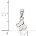 thumbnail image 2 of Collier Pendentif Papillon en Argent Sterling 925 avec Charme Insecte Arachnide, 2 of 6