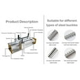 thumbnail image 3 of 36'' Conveyor Belt Lacing Tool for Clipper Lacing Type Belt Fastener Manual Roller Conveyor Belt Nailing Machine with 2 Face Strips, 3 of 17