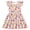 Pink Back To School, variant on Toddler Girls Dress Summer Casual Sundress Ruffle Flutter Sleeveless Rainbow Dresses 5-6 Years
