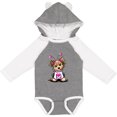 thumbnail image 3 of Inktastic Love Bug Yorkie Boys or Girls Long Sleeve Baby Bodysuit, 3 of 5