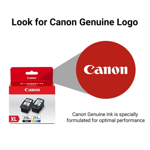 Canon PG-210 XL / CL-211 XL Genuine Ink Value Pack (2 Cartridges