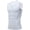 White-a1, variant on V Boost V2.0 Compression Shaping Shirt Tank Men Feel the Power of Confidence, Energy & Strength