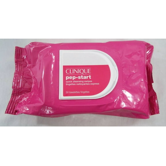 Clinique Pep-Start Quick Cleansing Swipes (50 towelettes)