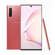 SAMSUNG Galaxy NOTE 10 N970F, 256GB, GSM Unlocked Dual SIM (International Variant/US Compatible LTE) – Aura Pink