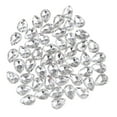 thumbnail image 3 of GUOOL 50 Pieces Crystal Rhinestones Flatback Beads Ornaments Sewing On Clothing, Bags, Clear, 3 of 9