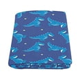 thumbnail image 2 of CADecor Cute Cartoon Dinosaur Throw Blanket Bed Sofa Blanket 58x80 inches, 2 of 3