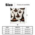 thumbnail image 5 of Witch Hat Velvet Throw Pillow Inserts with Unique Patterns - Set of 2 - 16x16, 18x18, 20x20 inches for Throw Pillow Covers - Various Occasions, 5 of 6