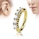 thumbnail image 3 of 3 uds anillo de nariz para mujer joyería Piercing moda oro forma de O circón nariz Stud Sailing Electrónica, 3 of 5