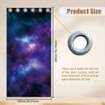 thumbnail image 2 of Cortina estilo galaxia para puerta, cortina de nebulosa espacial, divisor de ambientes, cortinas para puertas plegables., 2 of 9