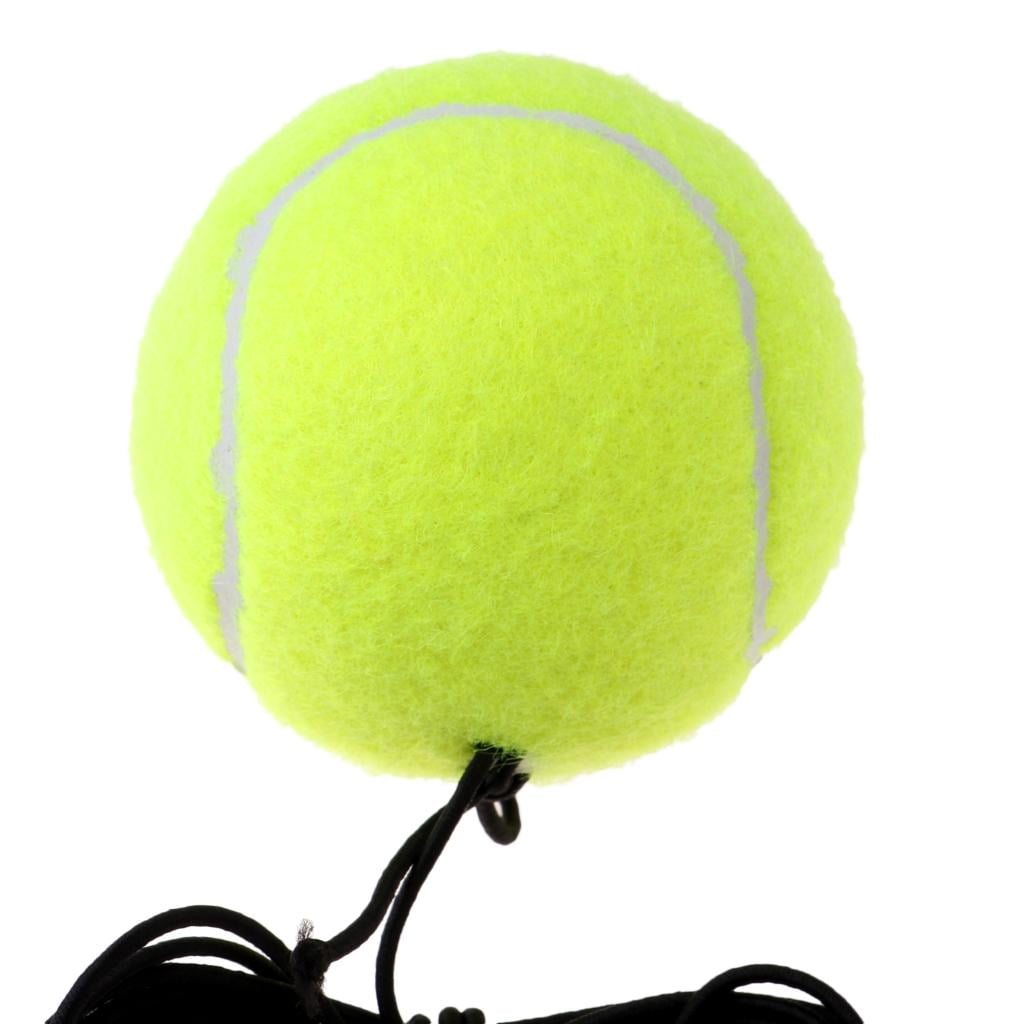 Axioma 9x Rubber Tennis Practice Ball with String for Single Tennis Reaction Ball Training for Beginner