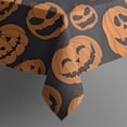 thumbnail image 5 of Classic Halloween Pumpkins Pattern Square Tablecloth,Waterproof Square Table Cover,Wipeable Spillproof Washable Table Cover for Home Kitchen Party Decor 42"X42"(107x107cm), 5 of 6