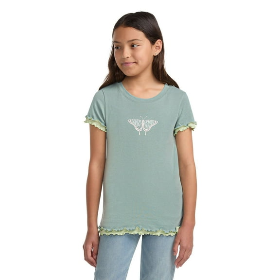 Levi's Girls Lettuce Trim Tee Shirt