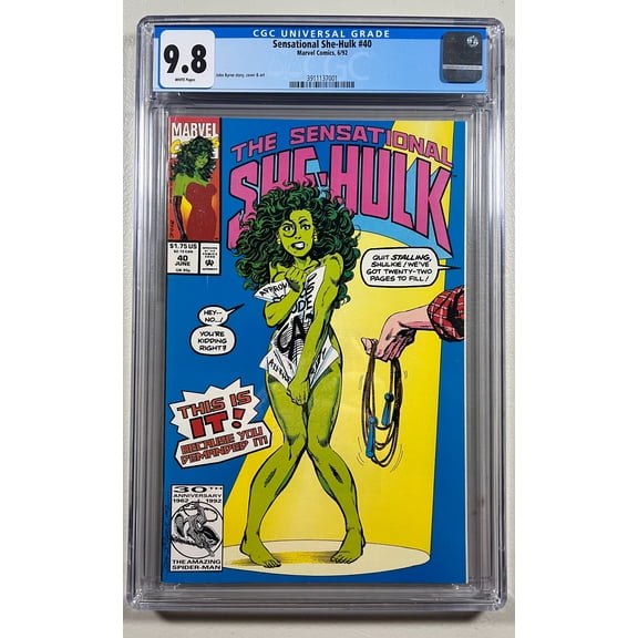 Sensational She-Hulk #40 - CGC 9.8 Comic Book