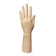 thumbnail image 1 of Expositor de joyas de mano, maniquí femenino, joyería, pulsera, anillos, guantes Izquierda, 1 of 6