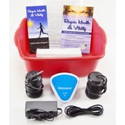 BHC Ionic Cleanse Detox Ionic Foot Bath Spa Chi Cleanse Unit for Home Use.  Free Booklet and Brochure, Regain Health & Vitality