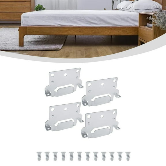 Bed Frame Mounting Compatible With Brimnes Compatible With Hemnes Pack Of Four