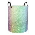 thumbnail image 2 of Bingfone Beautiful Glitter Waterproof Foldable Laundry Hamper Bucket With Handles For Storage Bin,Clothes Hamper (Medium), 2 of 8
