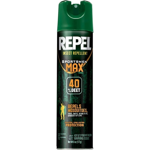 Repel Sportsman Max Insect Repellent Spray - Citrus Scent - 6-1/2 Oz