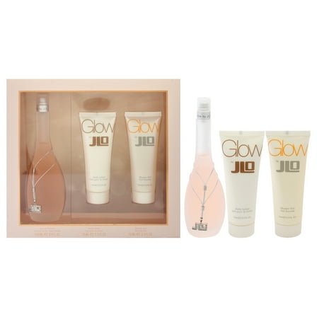 Jennifer Lopez Glow Perfume Gift Set for Women, 3 Pieces