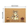 thumbnail image 3 of Antqov Halloween Door Mat 16x24" Non Slip Funny Ghost Pumpkin Front Door Mat Spooky Soft Doormats for Home Kicthen Living Room Bedroom Decorations, 3 of 7