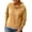 Yellow, variant on HAiming Womens Oversize Lapel Sweatshirts Side Button Collar Trendy Sweatshirt Casual Solid Color Loose Shirts