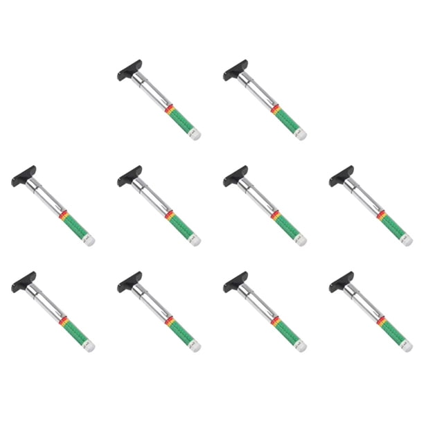 10 Piezas de 0-25 mm para Medición de Neumáticos de Coche, Medidor de Espesor de Profundidad de Dibujo de Neumáticos Digital, Herramientas de Inspección Automática, Suministros