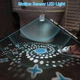 thumbnail image 2 of Lámpara de baño VEEKI LED con sensor de movimiento, 16 colores, con Star Proj., 2 of 7
