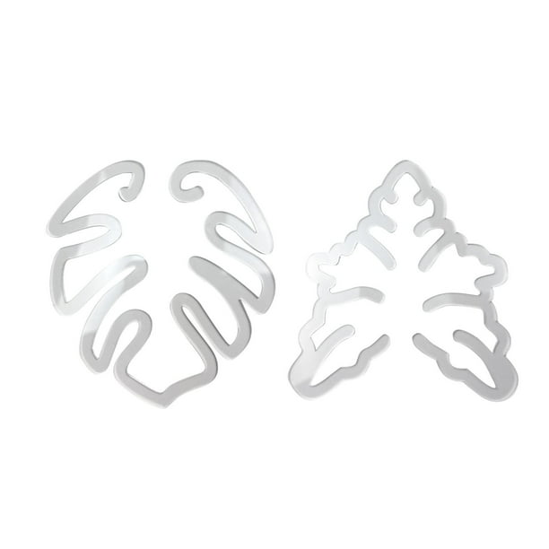 Soportes de Plantas para Plantas Al Aire Libre Monstera Grapple Leaf Support,Estética Invisible Ajustable para Tallos,Vidas,Soporte de Plantas para Plantas de Interior,,