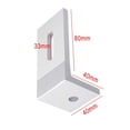 thumbnail image 3 of 1/4/10Pcs Aluminum Solars Panel Mounting L Brackets 90 Degree Angle PV Connection Angle For RV Boats Off Grid Roofs, 3 of 8