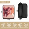 thumbnail image 5 of Hair Tools Storage with Heat Resistant Mat- Flamingo Pattern Printed Curling Iron Travel Bag/Flat Iron Case for Women, 5 of 8