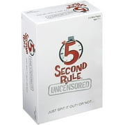5 Second Rule Uncensored Game, Adult Game, Party Game, Card Game