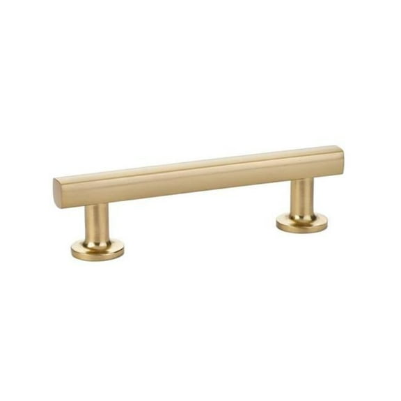 3.5 in. Freestone Pull, Satin Brass