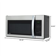 Pemberly Row 30 in. 1.5 cu.ft Over-the-Range Convection Microwave in Black