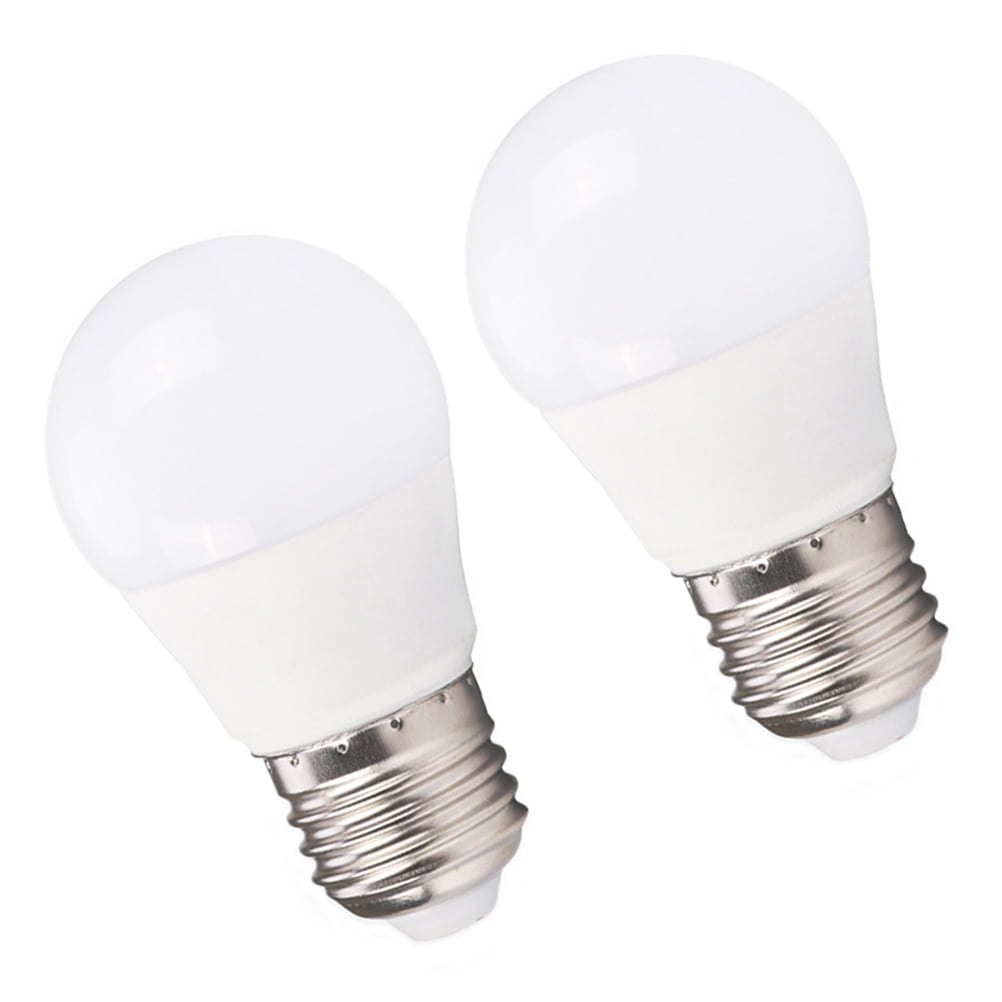 2PCS E27 220V Energy Saving Light Bulbs Refrigerator Fridge Light Bulbs LED Lamp 