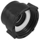 thumbnail image 3 of BRIGHTFUFU Adaptador de contenedor IBC, conector de tanque de agua, adaptador de válvulas de barril de tonelada, rosca gruesa de 75 mm a rosca fina de 2 pulgadas, 3 of 7