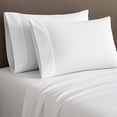 thumbnail image 4 of Color Sense 100% Cotton Percale Pillowcases – Breathable, Lightweight, Hotel-Quality - Cool & Crisp, White, Standard, 4 of 14
