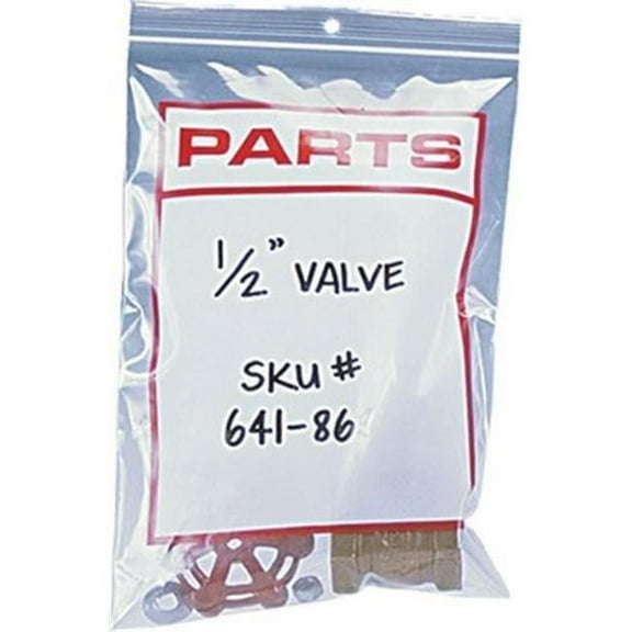 International Plastics CZP40609 6 x 9 in. ClearZip Parts Bag, 0.004 Gauge - Case of 1000
