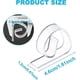 thumbnail image 2 of 12pcs Plastic Tablecloth Clips, Transparent Tablecloth Clips Clamps Variable Table Cover Clips For Thick Plastic Table Picnic Party, 2 of 5