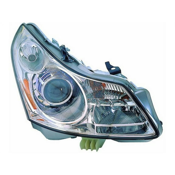 Right Headlight Assembly - Compatible with 2007 - 2008 INFINITI G35 Sedan