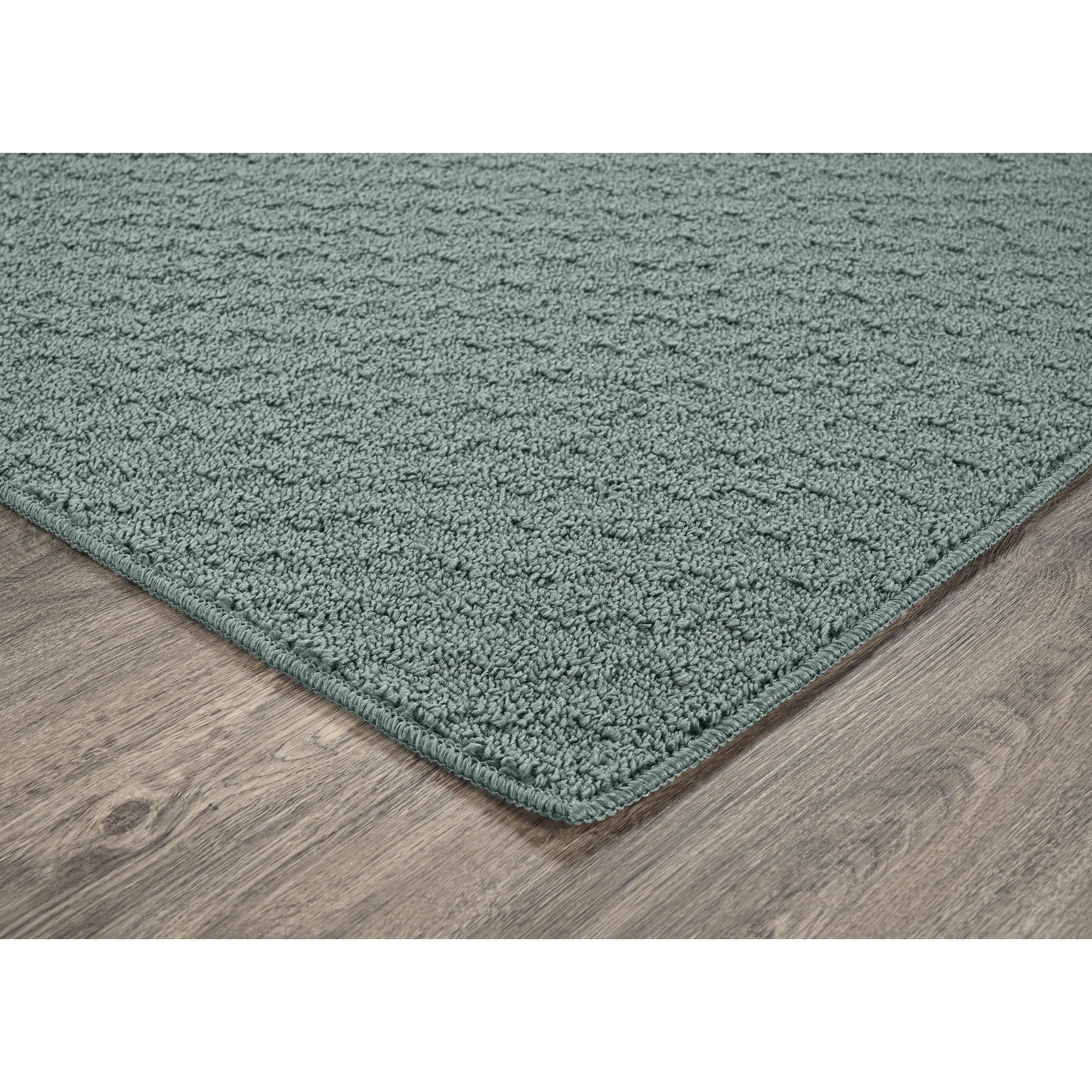 Garland Rug Town Square Sea Foam Indoor Runner Rug, 3' x 8'