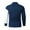Navy, variant on Fesfesfes Fall And Winter Mock Neck Tops Comfortable Trend All-match Men's Fashion Stand Collar Pullover Sweater Sale Items