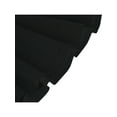 thumbnail image 7 of Girls Dress Black Solid Color Ruffle Puff Short Sleeve 3D Pocket Princess 7 Years, 7 of 7